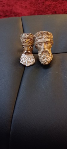 Antique french clay pipe - 2,