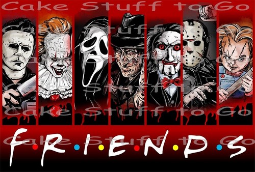 Halloween horror movie - movie, friends