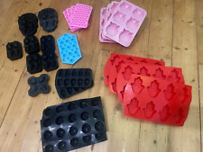 Job Lot Silicone Moulds Wax Melts X 25