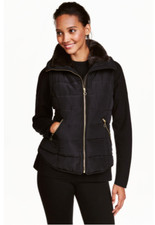 H&M Womens Black Padded