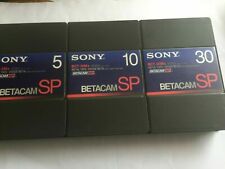 Joblot 14 x Sony BCT-5MA BCT-10MA BCT-30MA Metal Digital Betacam SP Tape Tapes