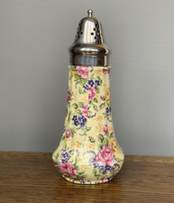 James Kent Chintz Sugar Shaker Sifter Collectors Anniversary Ltd Ed 'Rosalynde'
