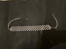 ZARA METAL SILVER  RHINESTONE