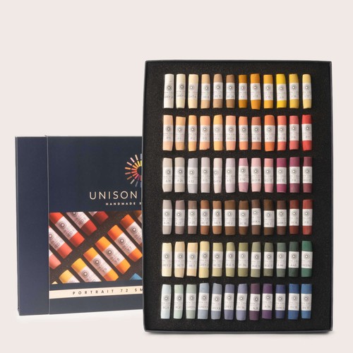 Unison pastel portrait - pastel,