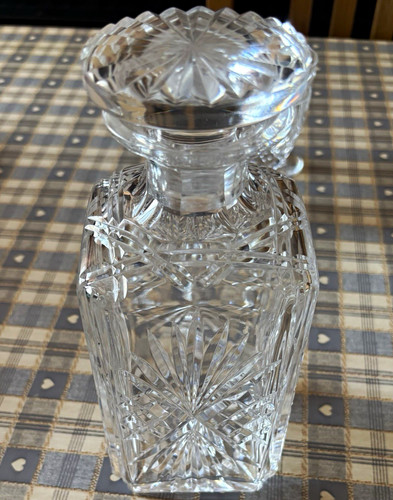 Clear starburst cut - cut, glass