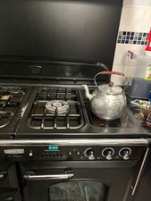 Rangemaster Freestanding 110cm Dual Fuel Range Cooker Black