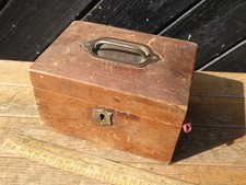 Antique Wooden Box with