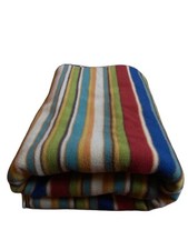 Fleece Fabric Richloom Stripe Anti Pill 1 1/2 Yards 57x60 Inches wide Craft