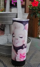 Marilyn Monroe Blowing A Bubble Bluetooth Speaker Stainless Steel Tumbler