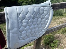 Eskadron Heritage Full Dressage Saddlepad In Sea Salt