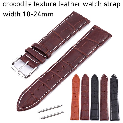 24mm genuine leather - 10-24mm, watch
