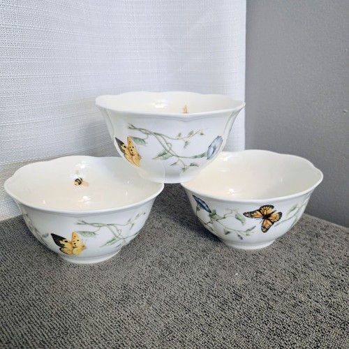 Lenox butterfly meadow bowls - lenox,