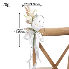 Wedding Aisle Decoration Pew
