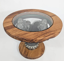 Unique Handmade Dappr Pratt & Whitney Dakota Cylinder Coffee Table Historic WW2