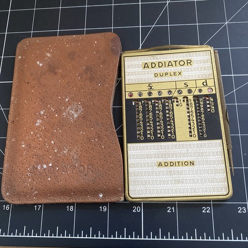 Antique addiator duplex - addiator,