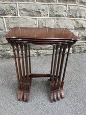 Mahogany Nest 4 Tables