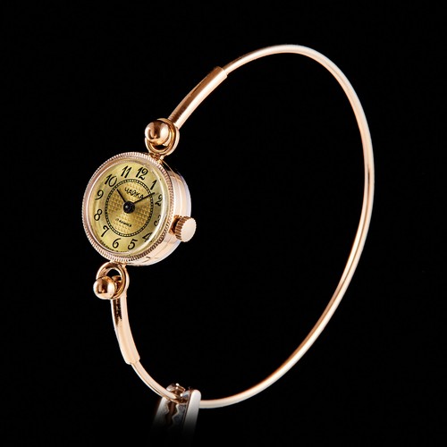 Vintage chaika watch - vintage, gold