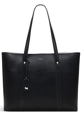 Radley black leather handbag - leather,