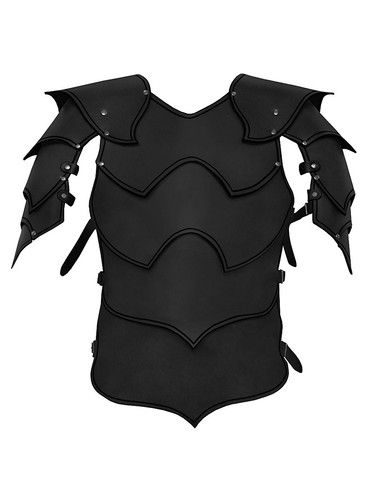 Leather armour with shoulders - with,