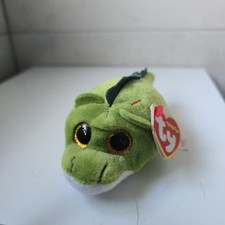 Ty Teeny Tys - Wallie the Alligator / Crocodile Soft Plush Beanie with Tags 3/4"