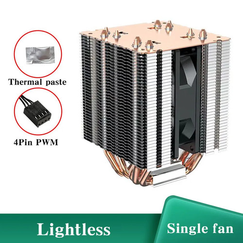 Heat pipe cpu cooler - cpu, 4pin