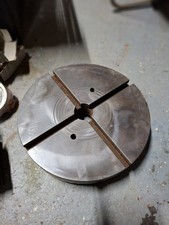 Old Vintage Lathe Face Plate