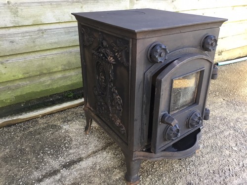 Small log woodburning - log, stove