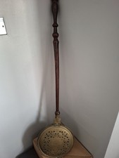 Antique Brass Bed Warmer