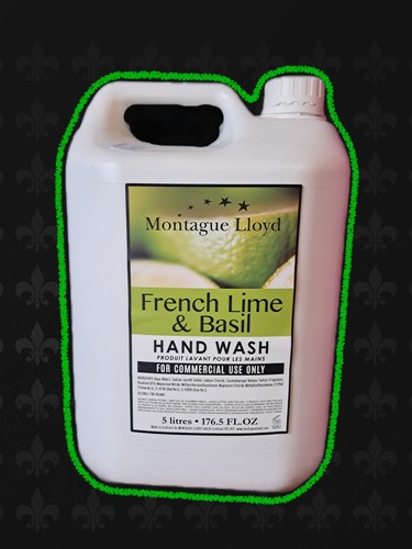 Liter french lime and - liter, basil