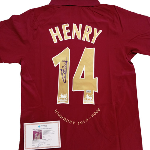 Thierry henry signed - henry,