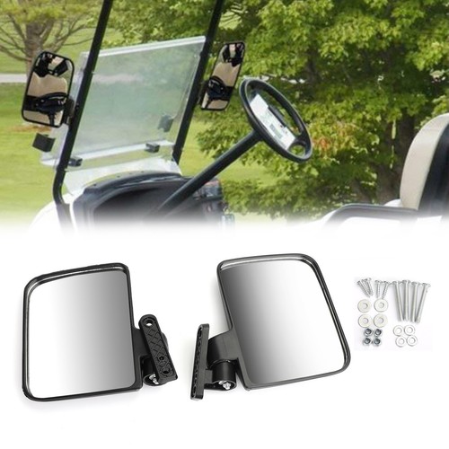 Golf cart side mirrors - cart, rear