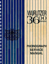 WURLITZER 3600 Jukebox SERVICE