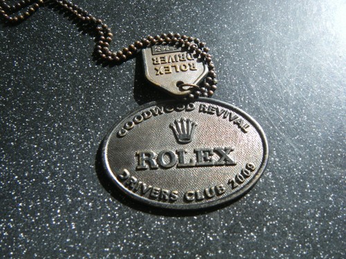 Rolex medal goodwood revival - rolex,