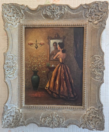 Vintage oil painting - oil, –