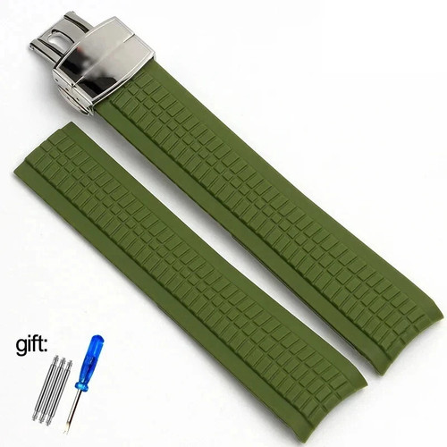 Soft rubber watch strap for - rubber,
