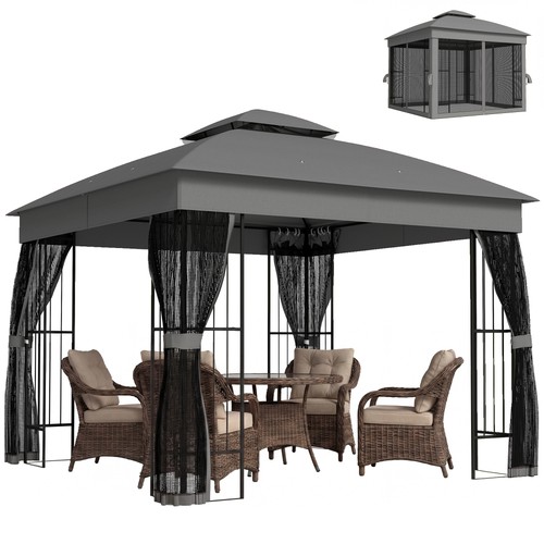 Outsunny m garden gazebo - outsunny,