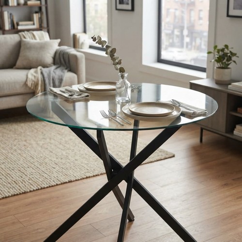 Elegant round glass - round,