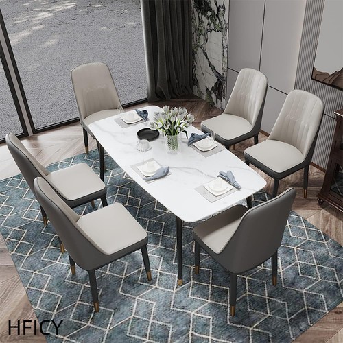 Set grey upholstered - 4,