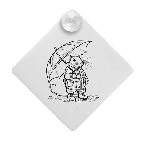 Rainy day rat car - 'rainy, rat'
