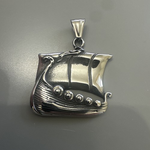 Viking ship boat yacht pendant - boat,