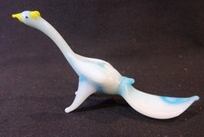 Vintage Glass Lamp Work - Peacock