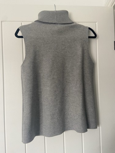 Zara grey sleeveless autumn - zara,