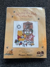 Disney Winnie The Pooh Counted Cross Stitch Kit - D26 Time For Tea 🫖 OOP