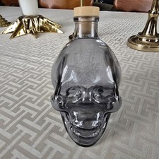 Glass Skull Drinks Decanter