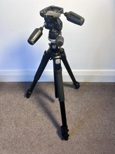 Manfrotto 804RC2 3-Way Pan/Tilt Tripod + MBAG80N Padded Tripod Bag