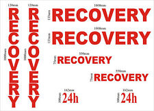 RECOVERY vinyl graphics kit 8