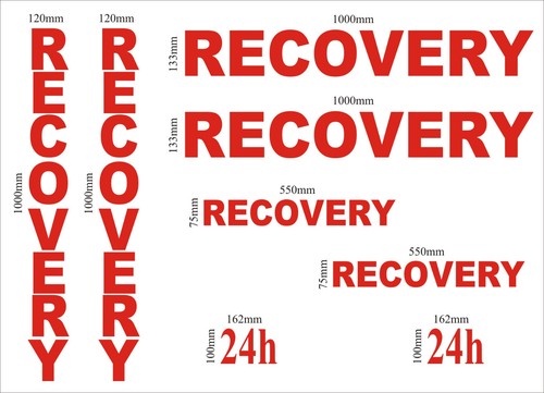 Recovery vinyl graphics kit - vinyl,
