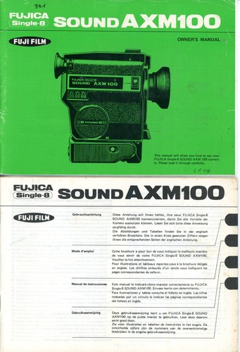 Fujica single instruction - single, 8