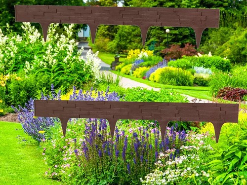 Lawn edging plastic palisade - lawn, edging,