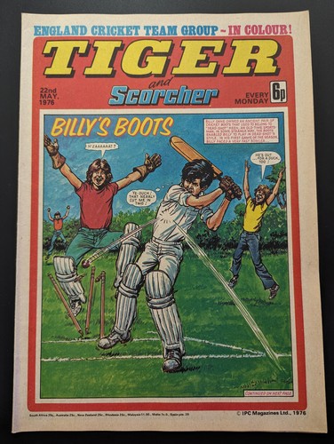 Tiger and scorcher - scorcher, comic